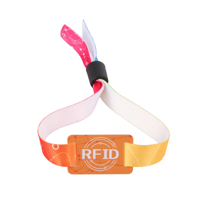 125Khz ID Rfid Nylonarmband Närhetsvävda armband